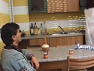 Hairy Italian mature opens up for big anal cumming