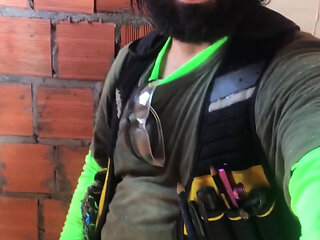 Construction Worker Strikes Again.