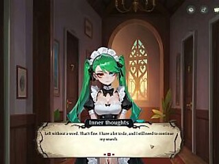 Hentai game babe with huge ass teases your face in Hotel Tales Ep.7
