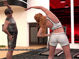 How to Lose Ones Virginity 4 - Monica Trying to Seduce Leo but He Escaped as He Can Read Her Mind