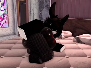 Bunny girl tries teasing so I used her throat rough/ Fan request #5 [Roblox]