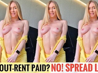 Broke Stepsisters Dirty Deal: Free Rent for Raw Creampie!