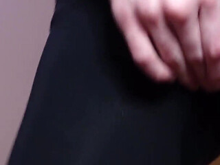 My Body in Leggings and Rubbing My Pussy Through Them