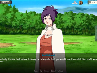 Kunoichi Trainer - Naruto Trainer V0.20.1 Part Sexy Babe Anko Masturbate by Loveskysan69 107