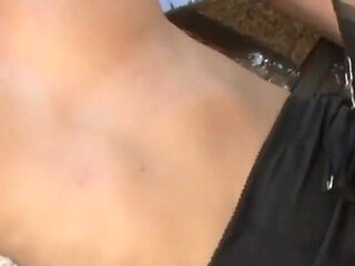 Tattooed Nikki Daniels sucks and fucks old cock for hot cum