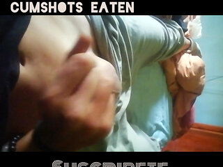 Man Has Orgasms Takes Cum