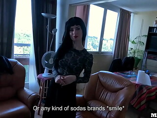 A French Goth Girl Loves Getting Fucked EVEN ANALLY AND Cums All Day Long !!!