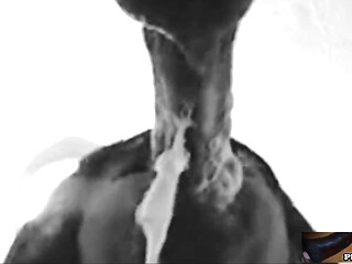 PERFECT LIPS-goes black an white with a ass sloppy MOUTH!!!