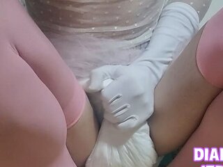 Diaper Sissy Jerking Off