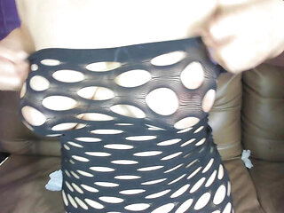 Whore gets fucked by her friends and they make a great blowjob show