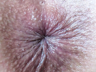 Close-Up Anal Fingering with Cute Blonde Teen - Deep Asshole Play