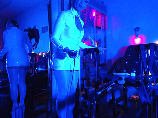 Goddess Eva Latex Domina Femdom Solo Fetish Toys Fuck BDSM Heels Pvc Big Ass MILF