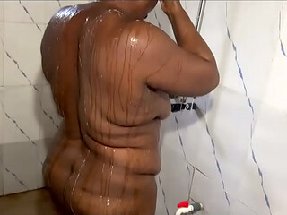 I wash my pussy getting ready to be fucked really bad