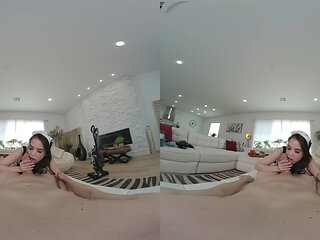 Dancing Asian Housekeeper