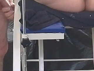 Big Black Dildo Leavs Me Gape Open