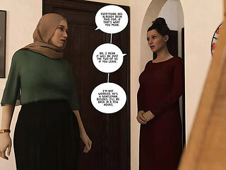 Farah's Stepsister Salma Gets a Hot Massage from the Old Masseur - Chapter 7