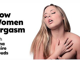 How Women Orgasm With The Sexy Anna Claire Clouds! Solo Female Masturbation! Full Scene