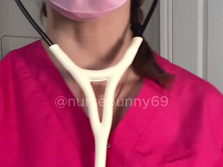 Stethoscope Exam and Strap-on Peggingyou're Here for Your Physical Exam