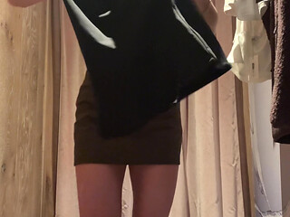 Aritzia Clothing Try-on Orgasm