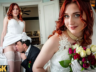 BRIDE4K. An Amateur Couple filmed a Homemade Porn video instead of having a Wedding ceremony