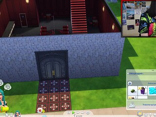 Big-boobed sim strippers engage in steamy lesbian action