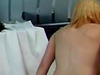 Naughty Blonde Teen Drains Lover Deep in Steamy Tub