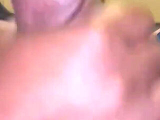 Stroking BBC Cumming on My Heels