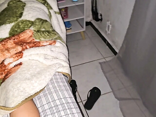 Playing with My Virgin Stepdaughter in Her New Panties, Young Masturbation and First Penetration