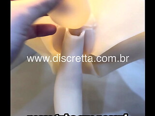 Packer Calcinha Com Vagina Para Mulher Trans Crossdresser Uretra Vagina em Discretta.com.br