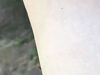 Getting Fucked Outside and Letting Him Cum on My Face and Chest - Mama_foxx94