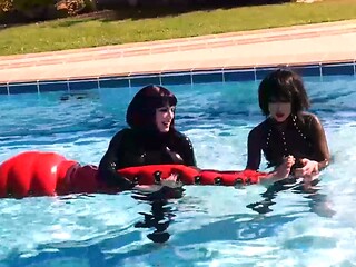 TANGENTOD Latex Pool Float Play