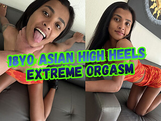 High Heels 18yo Asian Extreme Orgasm [passthrough]