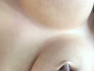 Big boobs milf masturbates with her dildo