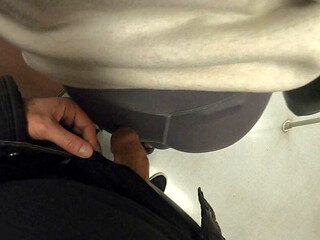 I Rub My Dick on a Strangers Ass Then She Grabs My Cock in the Metro