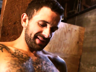 Cum Party Scene-4_gay Cherub Enjoys His Muscular, Tattooed Friend's Cock