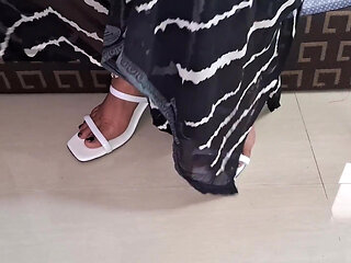 Taste,my Necter Lovely Look in Black Saree