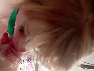 Cool mature married bitch Aimee: cock in mouth and loud shaking orgasms. Everyone would like to marry such a naughty slut, wouldn'_t they!