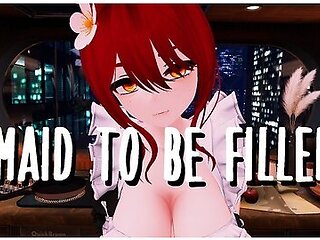 Filling Up Your Bunny Maid With Car Toon