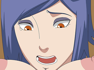 Naruto Hentai Konan's Tight Pussy Gets a Big Cock