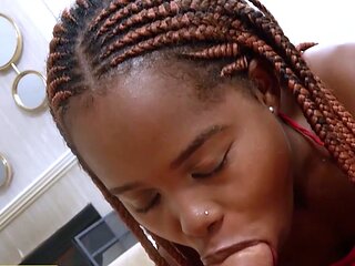 Big Natural Tits Ebony Pussy Railed POV