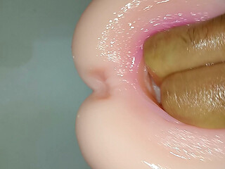 THREE FINGERS INSIDE PINK PUSSY, LILY TOY, MY COCK PINK TEA