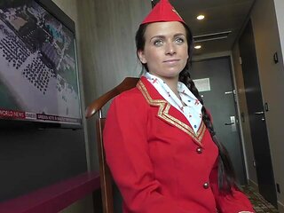 Fat Bum Air Hostess Natalee