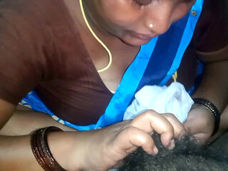 Indian Desi House Wife Nice Blowjob