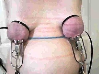 BDSM ordeal for saggy breasted slut Sarah