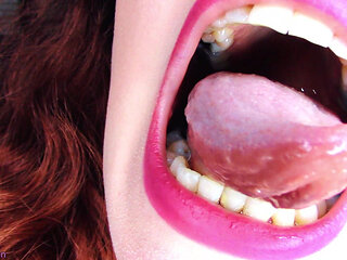 A Sensual Scarlet Mouth Exploration