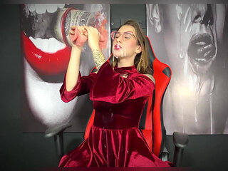 JOI Hardcore Deep Blowjob,fisting & Masturbating - Kattyblake