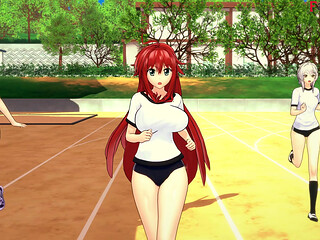 Rias Gremory Seduces me and invite me to fuck in the gym - DXD NTR Madness Series