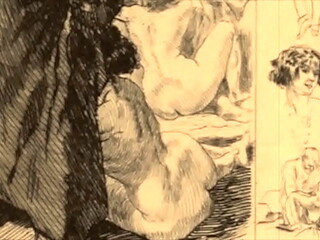 vintage erotic drawings