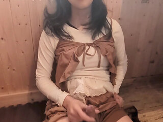 I feel comfortable while convulsing from ejaculation for the first time in a long time