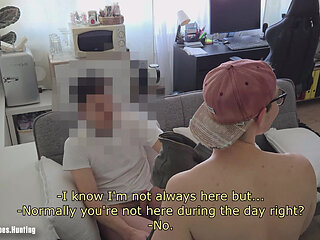 Caught Mike Sucking the Farmer Then the Twink Delivery Boy Joined for a 4some